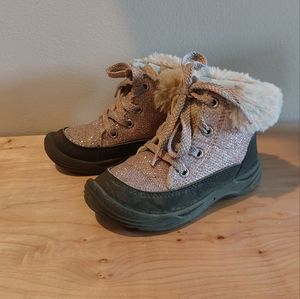 OshKosh pink sparkle boots